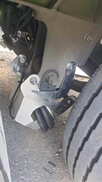 Mechanizm podnoszenia osi Schmitz typu chłodnia - ocynkowany