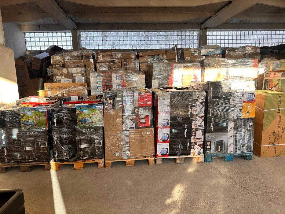 Palety mix nowe, boxy Penny kesser costway zwroty konsumenckie amazon