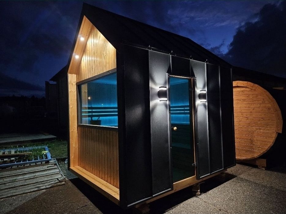 Sauna jacuzzi balia taras dom modułowy kredyt lub leasing producent