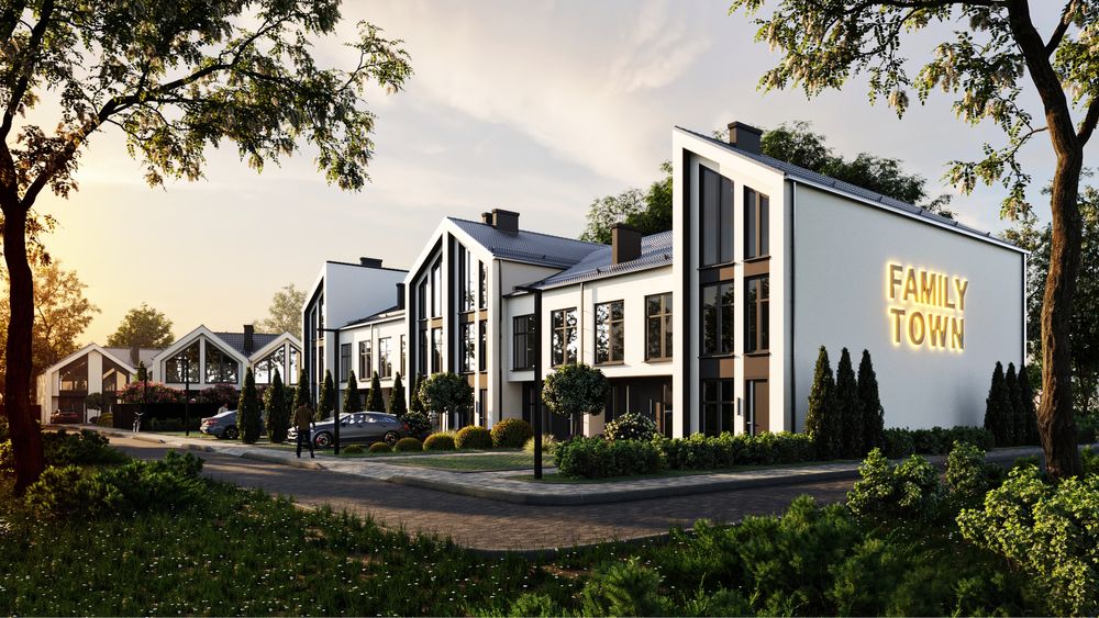 Квадрохаус 74 м2 за ВИГІДНОЮ ЦІНОЮ - Family Town