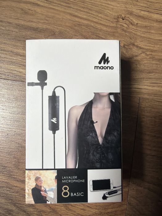 Nowy Maono Lavalier Microphone 8 Basic - idealny do nagrań!