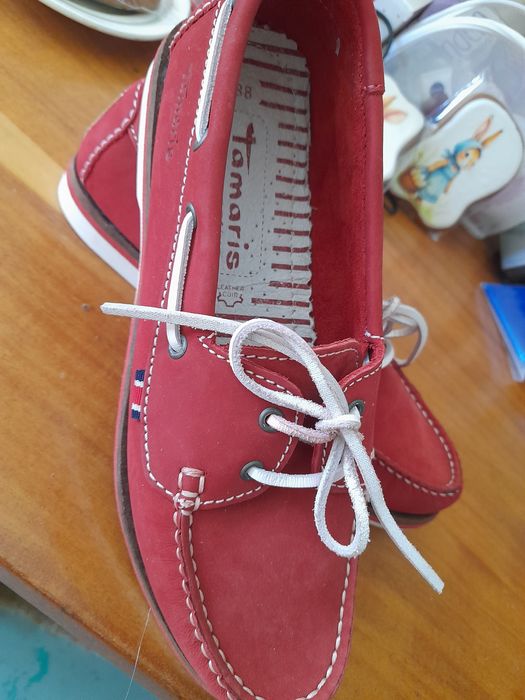 Макасіни вiд Tamaris шкіряні