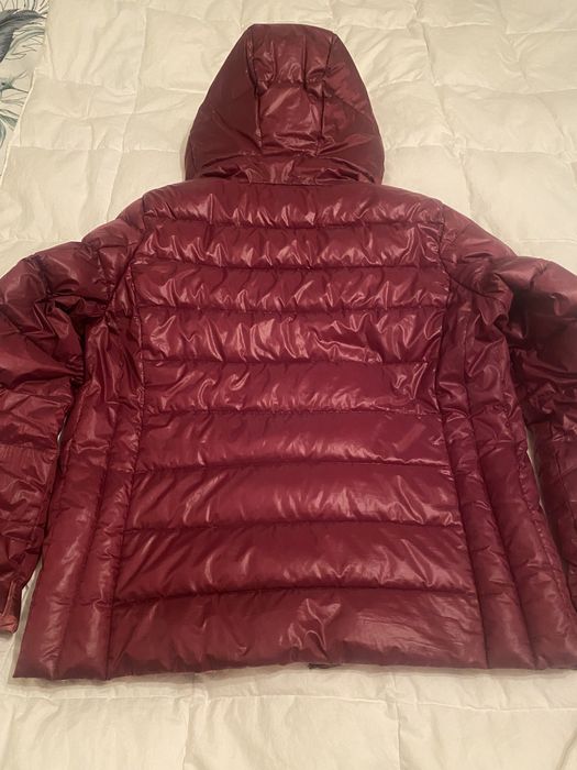 Куртка пуховая бордо