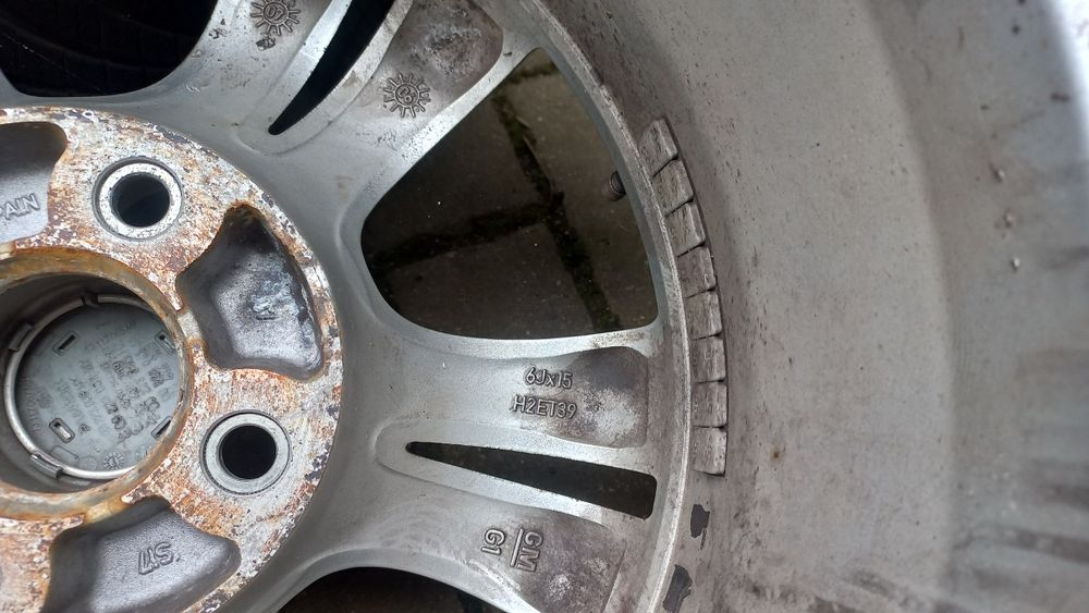 Koła alufelgi felgi opel Meriva 6j15 et39 4x100