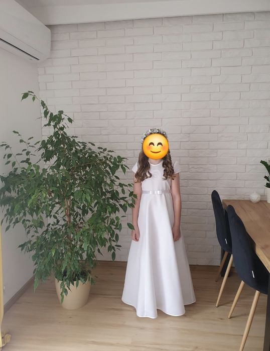 Sukienka komunija, rozmiar 146 (Bibice)