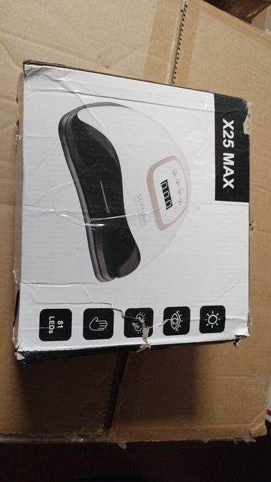 Catalisador de Unhas LED/UV SUN X25 MAX 380W – NOVO!