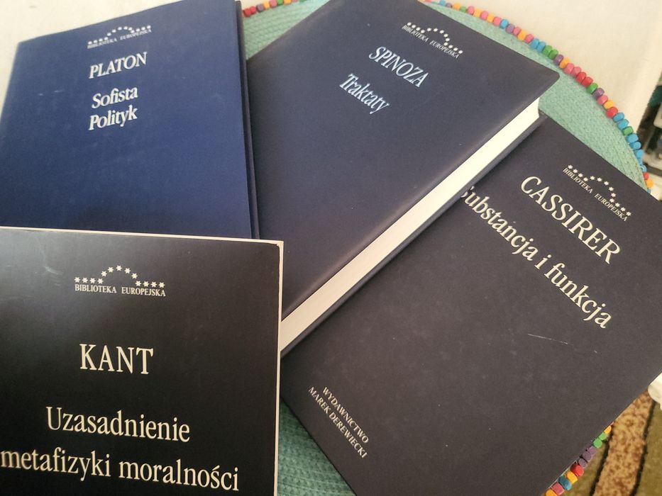 Kant, Spinoza, Traktaty, Cassirer,  Platon