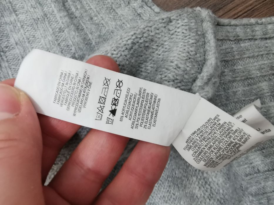 Sweter sweterek bluzka bluzeczka z długim rękawem bluza 38/40 m/l