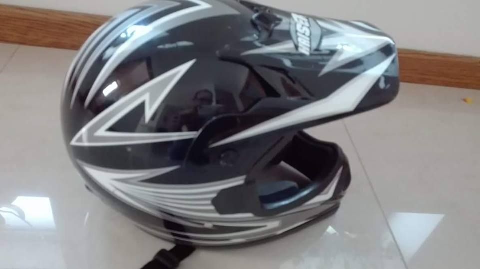 Capacete moto cross L
