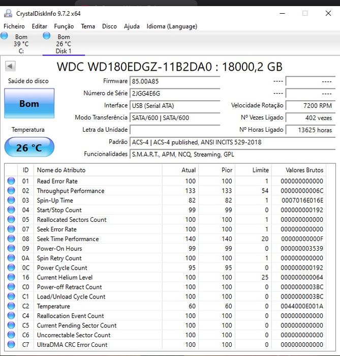 Discos 18tb western digital