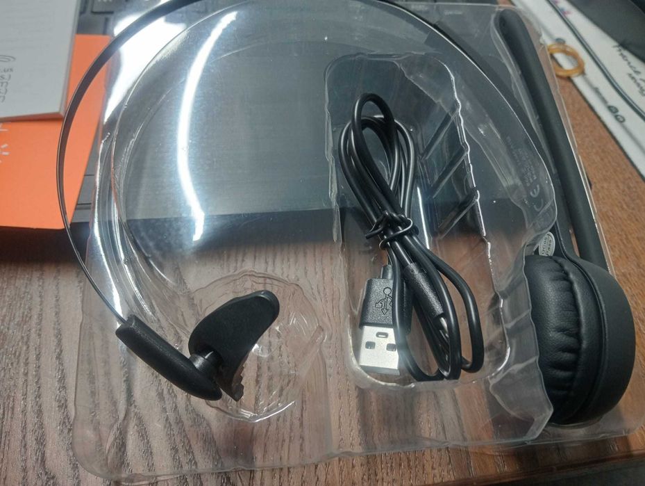 Auricular Bluetooth 5.1 Caymuller DT628-DE-S – Cancelamento de Ruído