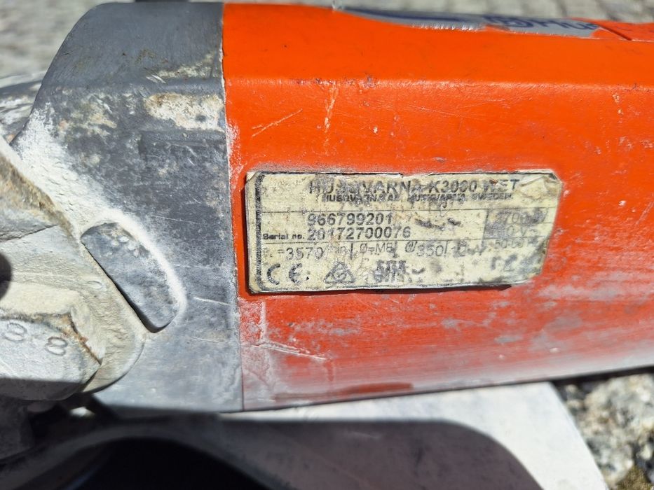 Piła husqvarna K3000 do betonu