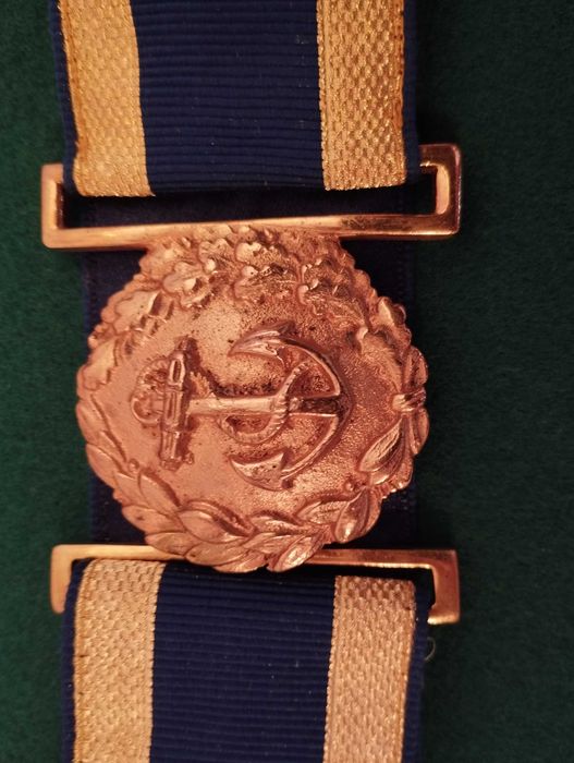 Cinturão para Espada de Oficial de Marinha Portuguesa dos anos 60.