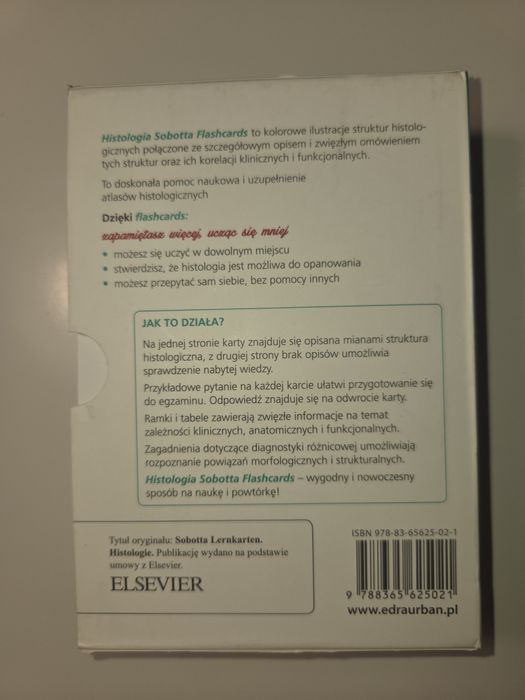 Sobotta Flashcards - histologia