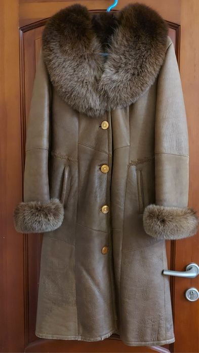 Дубленка женская размер S