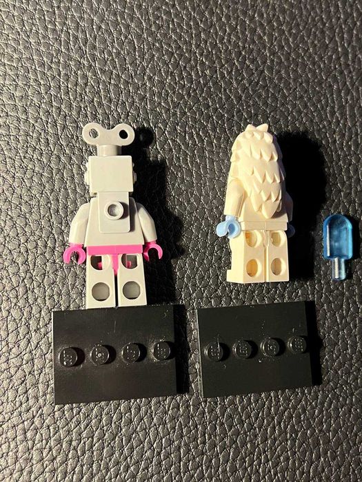 LEGO minifigures 11, снігова людина, дівчина-робот