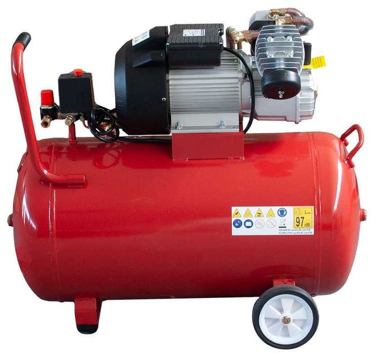 Kompresor wąż pistolet do malowania  ZVAT - 100 L  450 l/min Kupczyk
