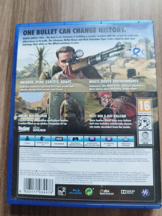 Gra PS4 /PS5 Sniper Elite III