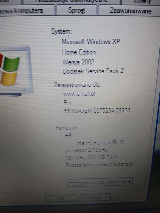 Laptop Hewlett-Packard HP 510 z zasilaczem