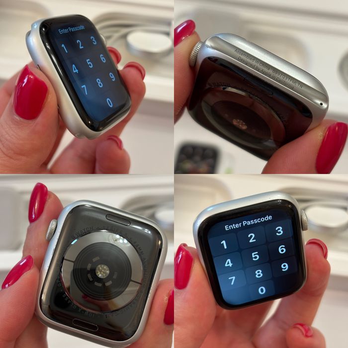 Apple Watch - series 5 - 44 mm - Silver Aluminium - GPS