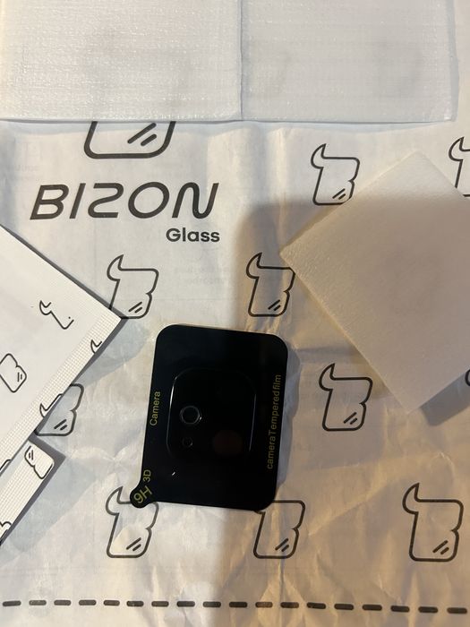 Iphone 11 folia na wyświetlacz szklo BIZON szklo na aparat Apple