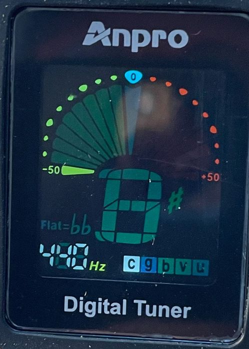 Afinador de Guitarra ANPRO - NOVO