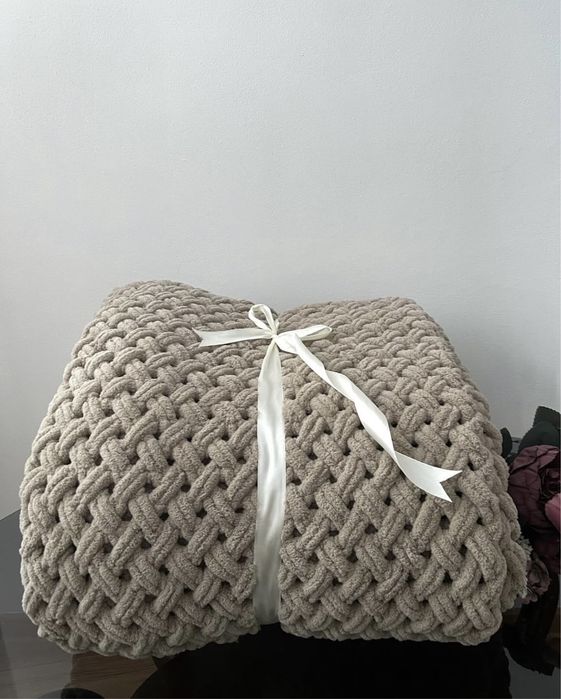 Плед з пряжі Alizze puffy