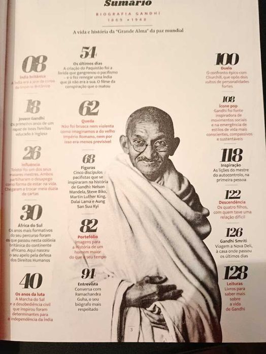 Gandhi, 150 Anos, O pacifista que mudou o mundo, Visão Biografia, 2019