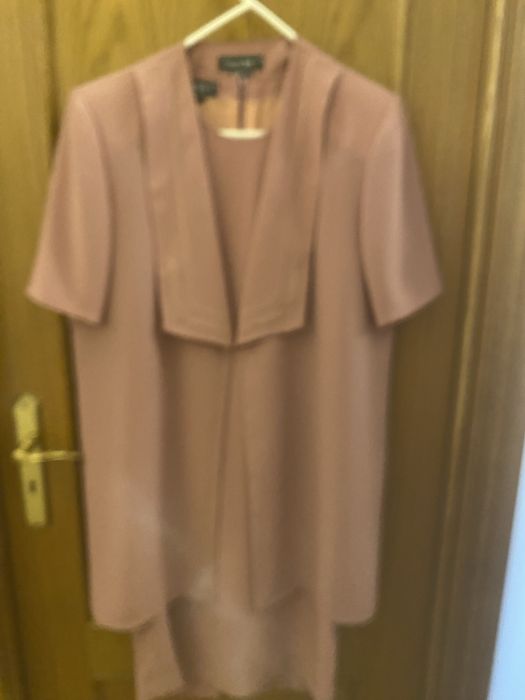 Vestido rosa clarinho