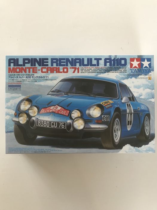 Samochód Alpine Renault A110 Monte-Carlo'71 Tamiya 24278