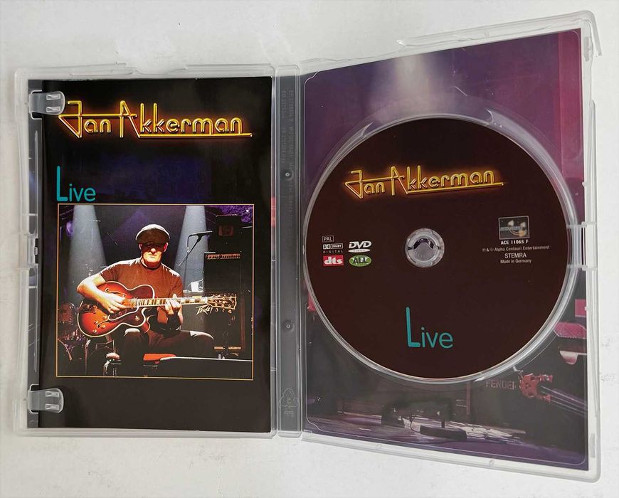 DVD_Jan Akkerman - Live. Como novo.