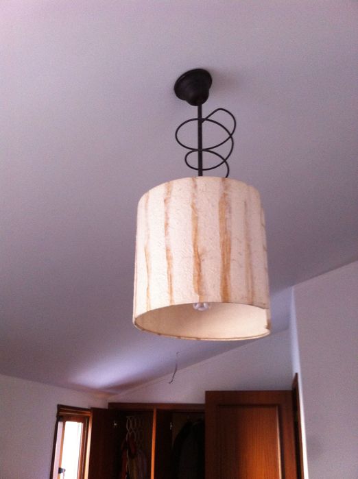 Candeeiro de Teto Reciclado