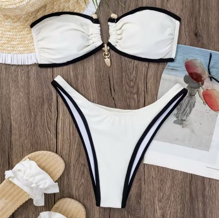 Купальник белый красивые