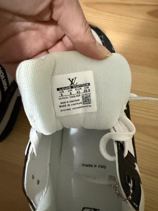 Buty LV trainer nowe nie uzywane czarno biale