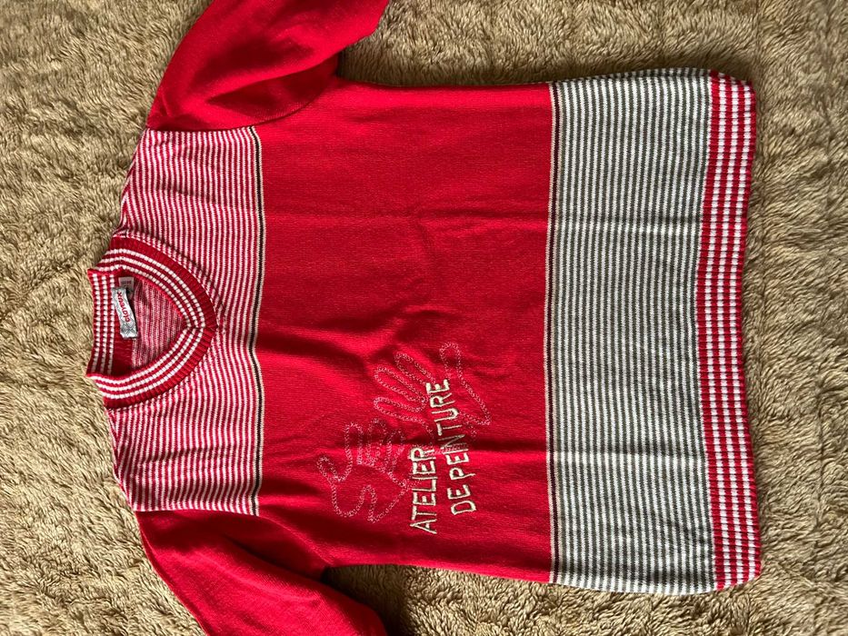 Clayeux - Camisola Malha Vermelha - Criança (3 anos)