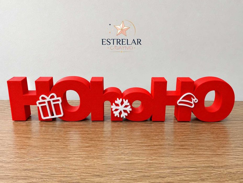 Enfeite de Natal HOhoHO