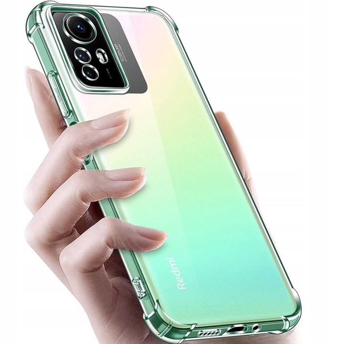 Etui Nakładka Anti-Shock do Xiaomi Redmi Note 12s + Szkło Hartowane