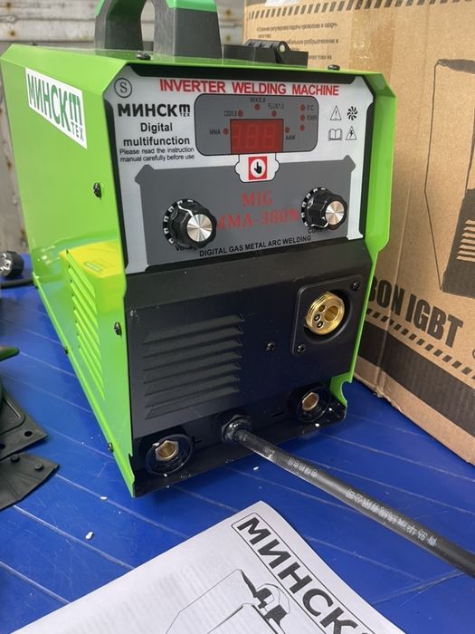 Сварочный полуавтомат Минск 380N MGA MIG/MMA IGBT