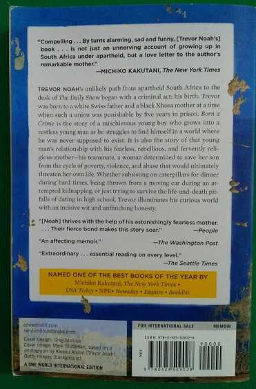 Born a Crime - Trevor Noah