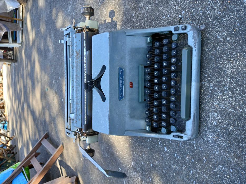 Maquina de escrever antiga Imperial