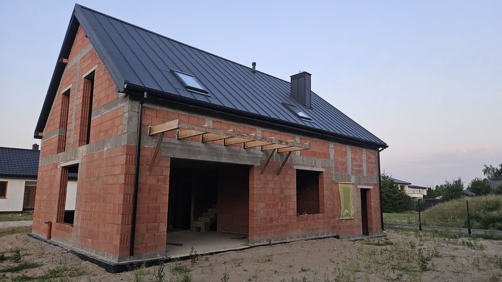 Dom stan surowy otwarty Łódź - Wiskitno, sprzedaż prywatna. - Widok 5