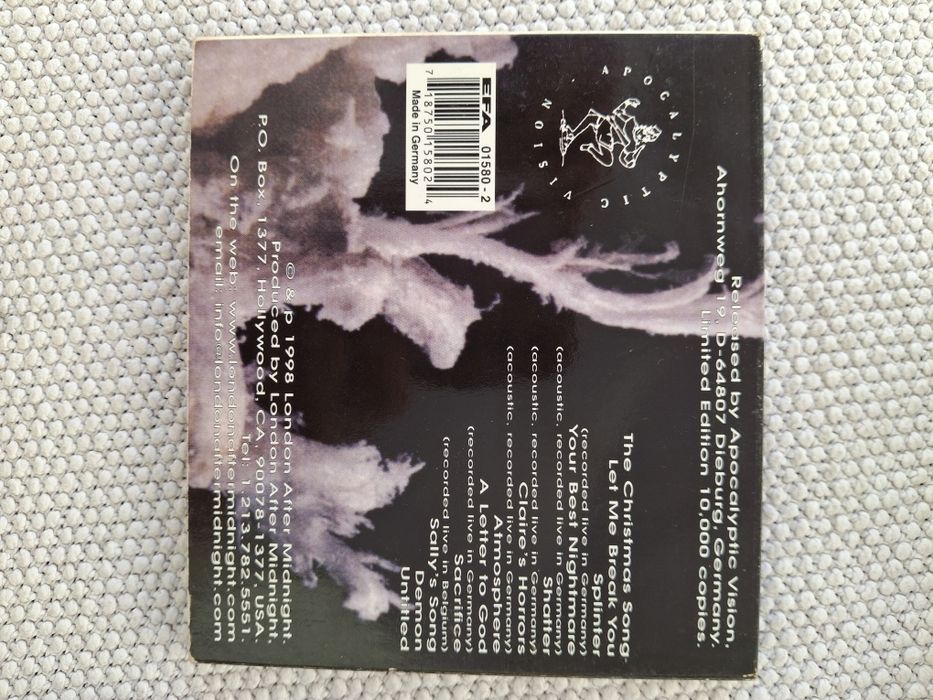 London After Midnight - Oddities CD