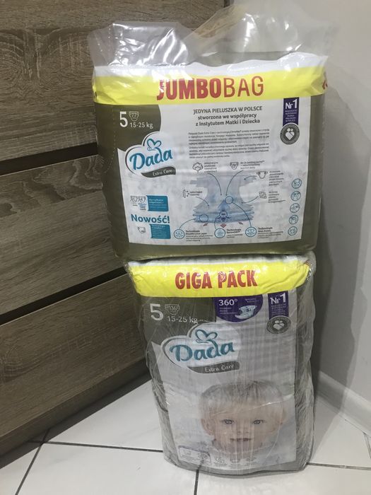 Pieluchy Dada Extra Care 5.Szybka wysyłka!