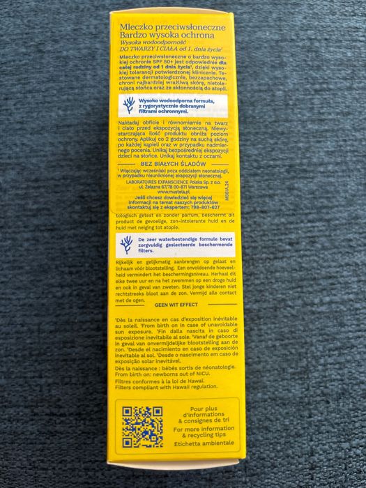 Mustela krem spf50 40 ml