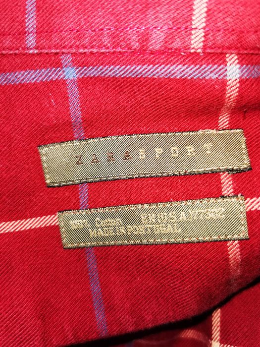 Camisa de Manga Comprida Zara Tamanho XL