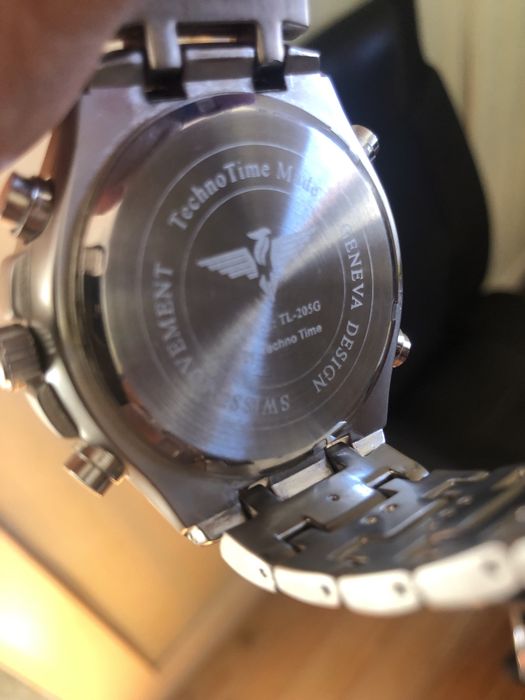 Relógio Techno Time Geneva Design TL-205G Special Edition