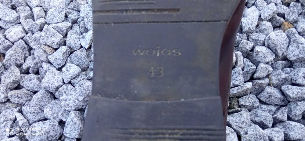 Skórzane półbuty Wojas