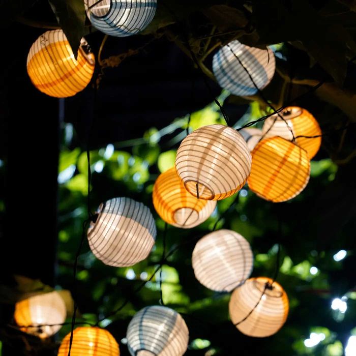 Гірлянда IKEA SOMMARLANKE 24 лампочки на батарейках