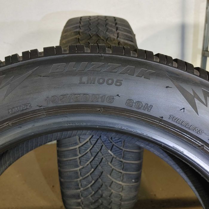 Без передоплати! Шини зимові Б/В 195 60 16 Bridgestone арт. 5314