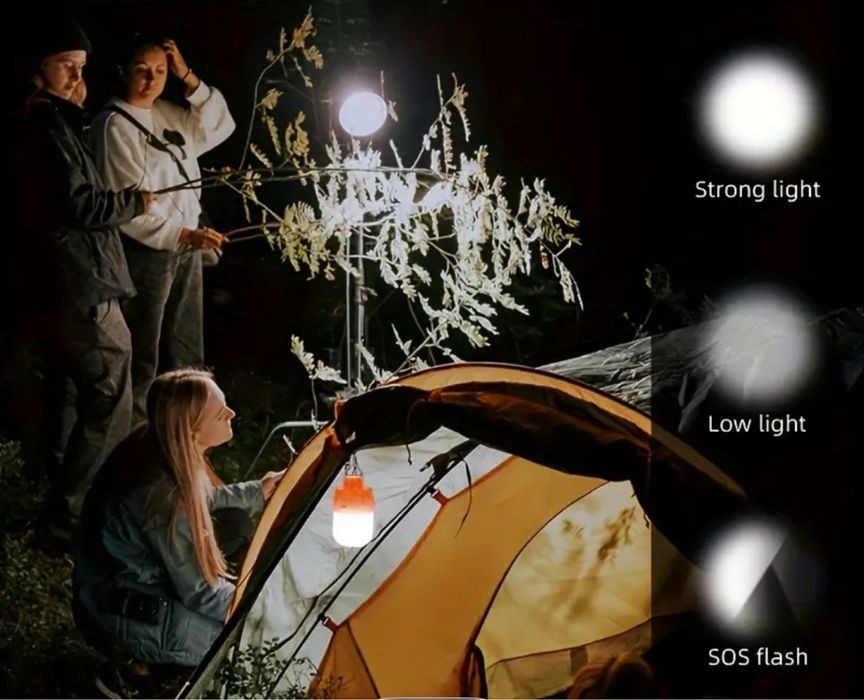 Led лампа на акамуляторі